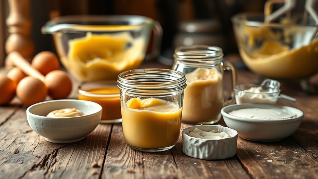 adjust ingredients for egg substitutes