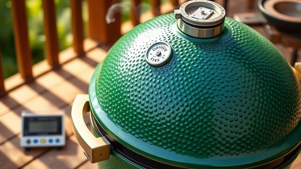 big green egg weight