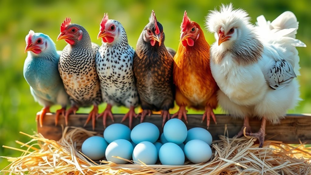 blue egg laying chicken breeds