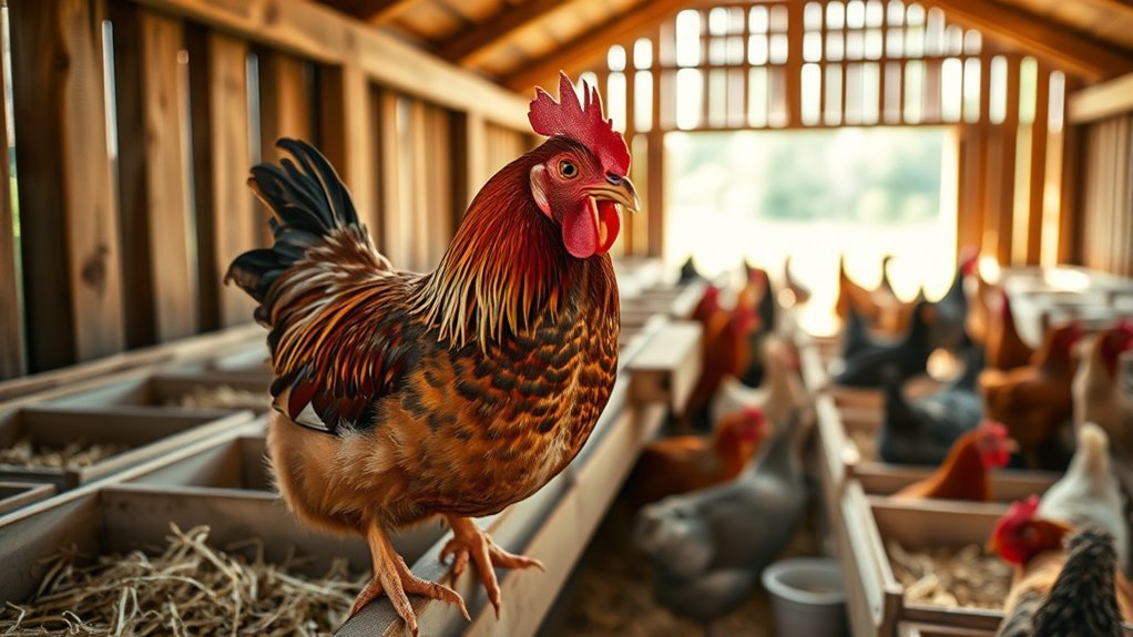 breed and environment influence egg laying