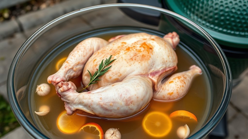 brine rinse dry cook
