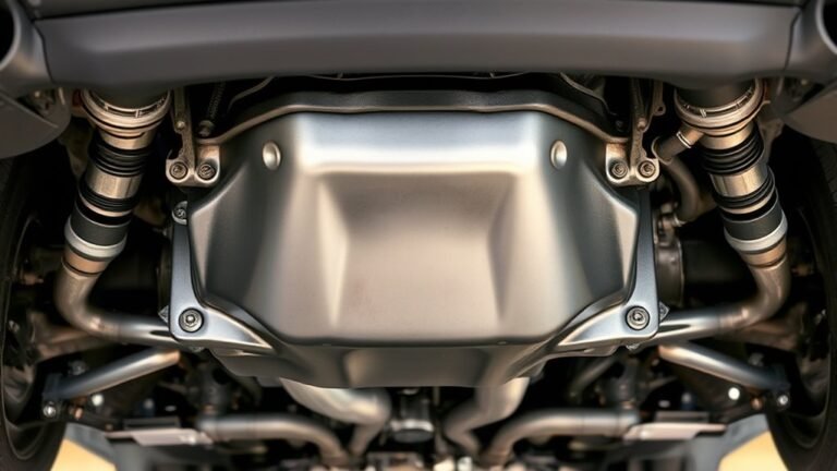 car oil pan location