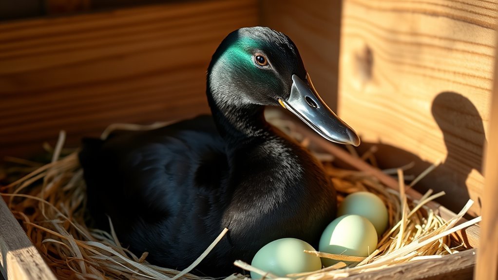 cayuga ducks lay eggs