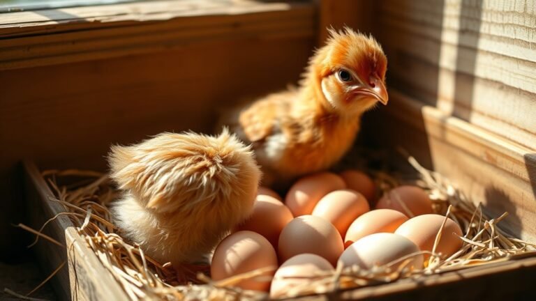 chicks begin laying eggs