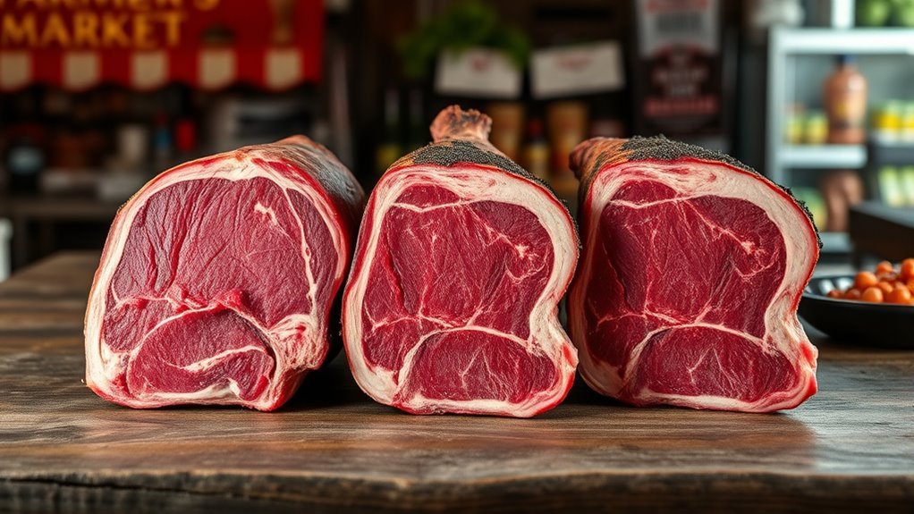 choose quality marbled brisket