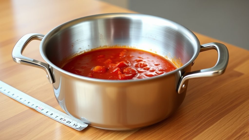 common pan sizes for 2 5 quarts