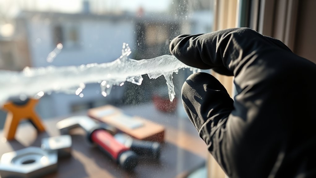 condensation indicates seal failure