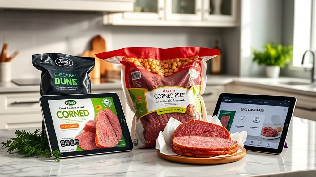 convenient quality corned beef