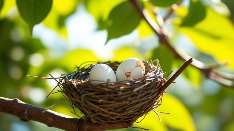 dove eggs fail hatch
