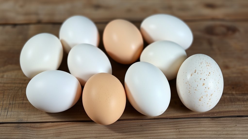 duck eggs vs chicken eggs