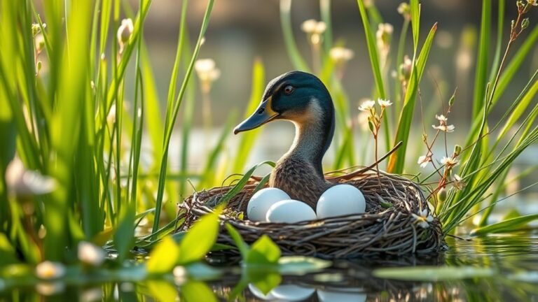 ducks lay eggs seasonally