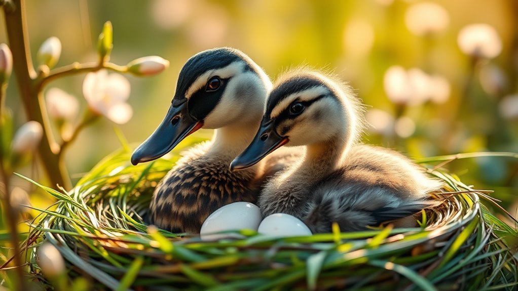 ducks start laying early