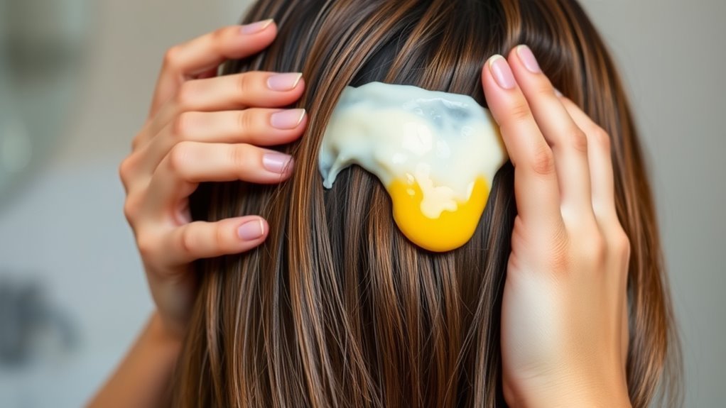 egg masks nourish and strengthen