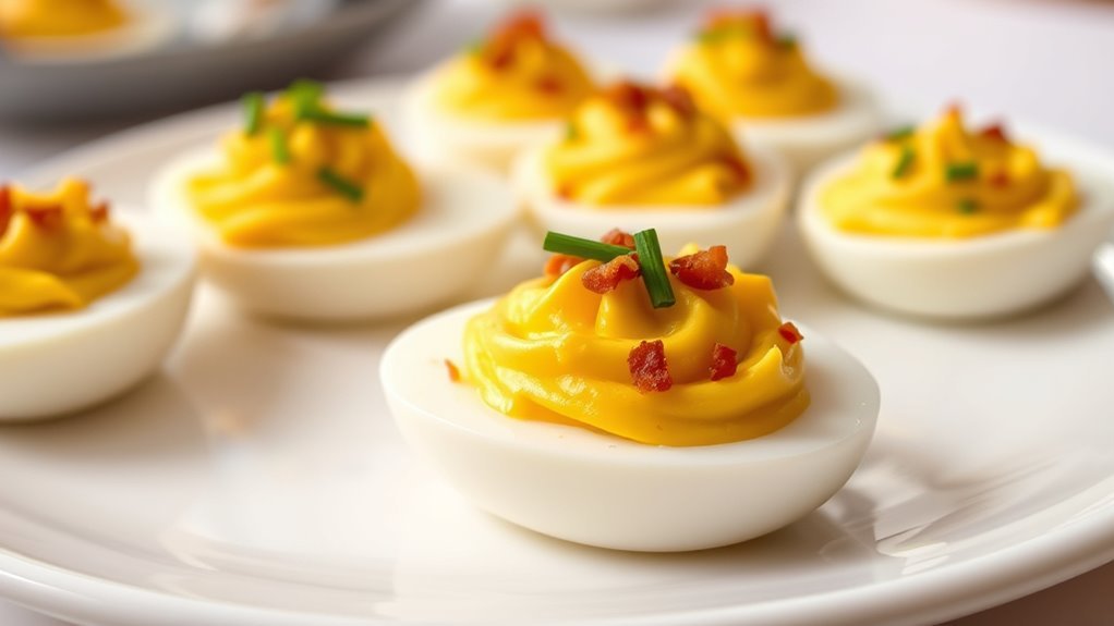 egg size and toppings