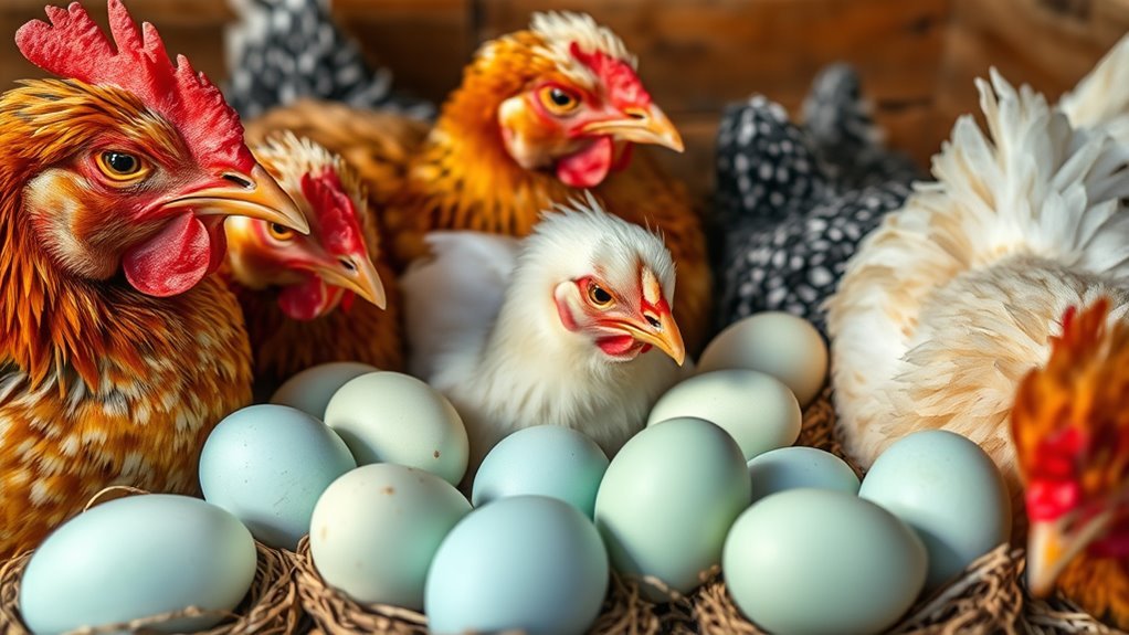 eggshell pigments determine color