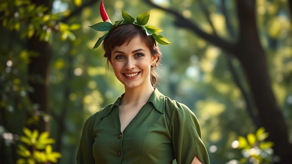 female actor playing peter