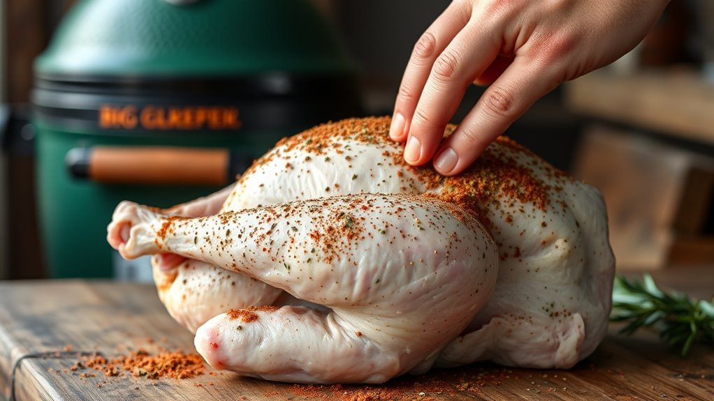 flavorful smoked turkey prep