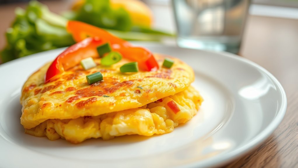 healthy balanced egg dish