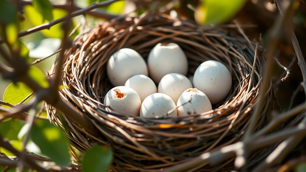 help abandoned dove eggs