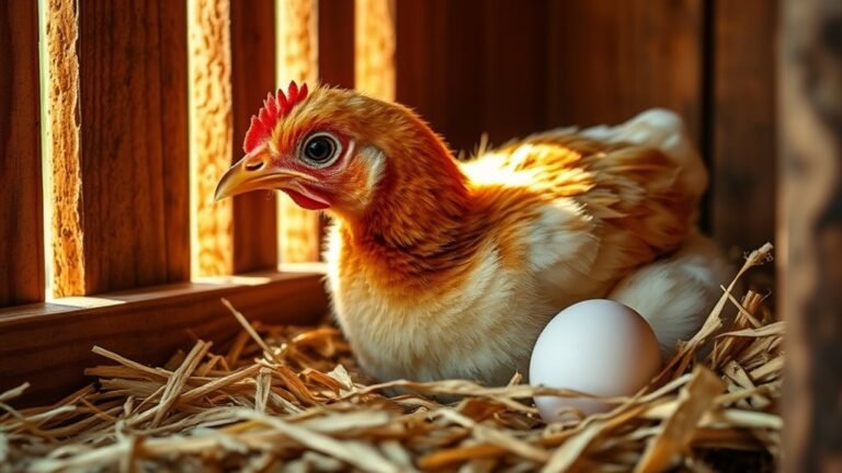 hens begin laying eggs