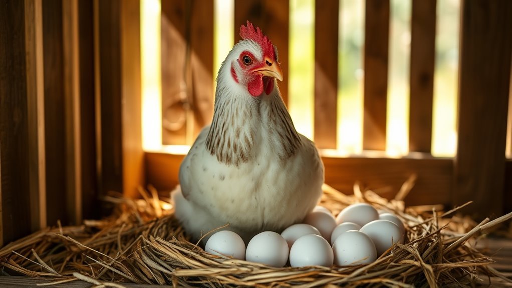 hens lay unfertilized eggs