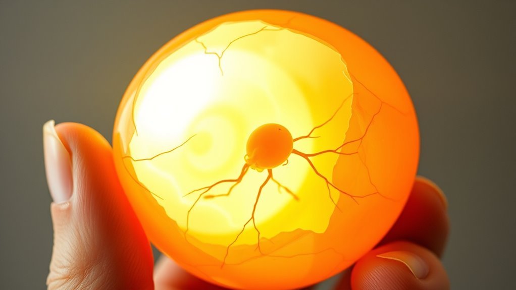 identify fertilized eggs visually