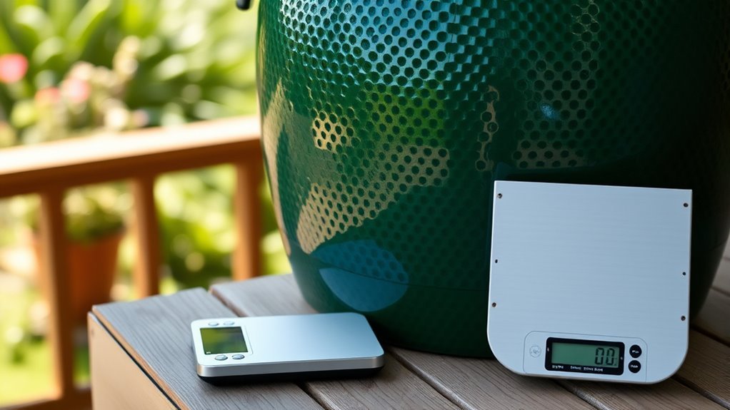 large big green egg weight