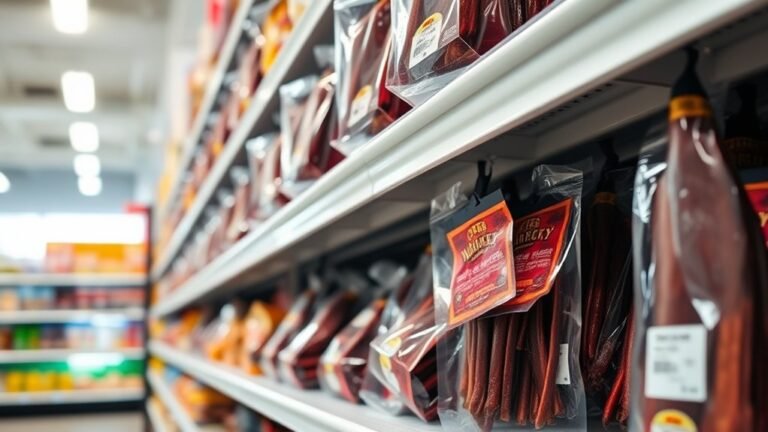meat aisle dried beef