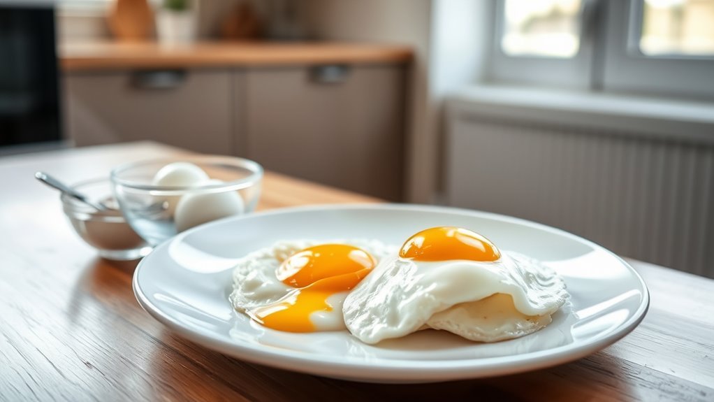 microwave eggs over easy