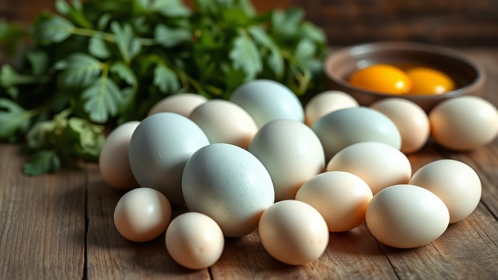nutrient rich larger eggs