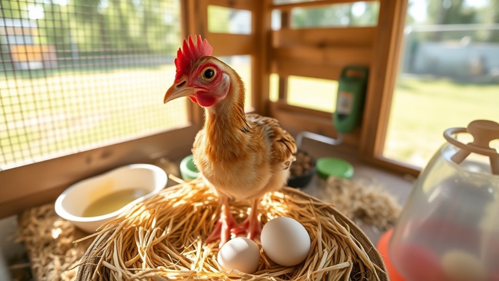 nutrition light environment egg production