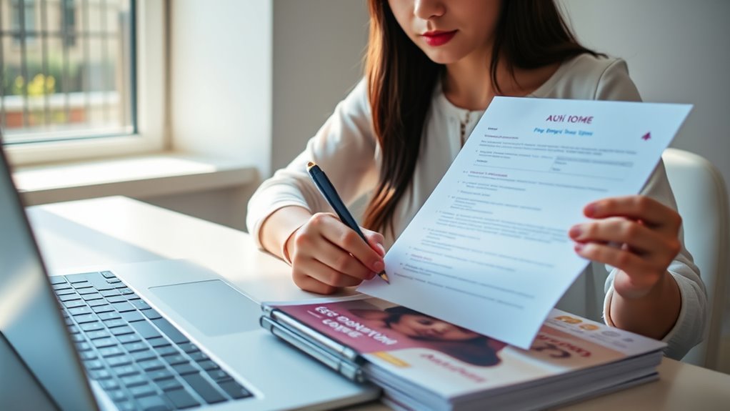 online application and screening