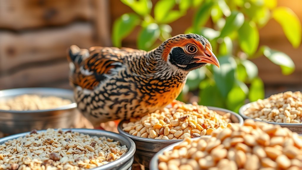 optimal quail feeding practices