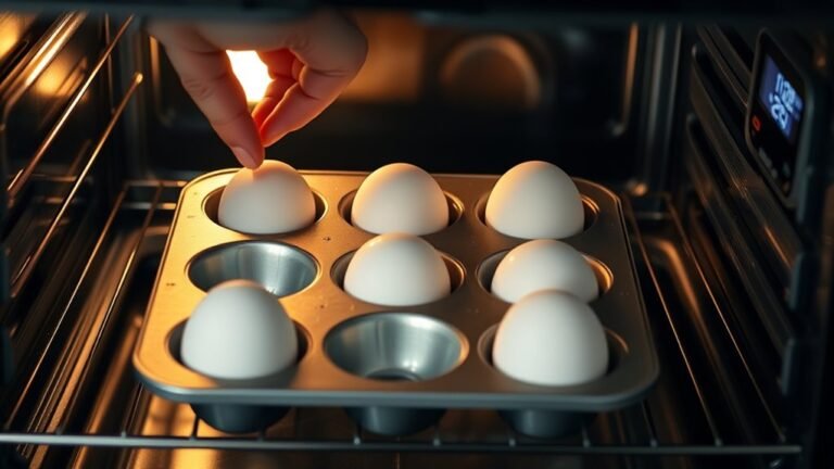 oven baked hard boiled eggs