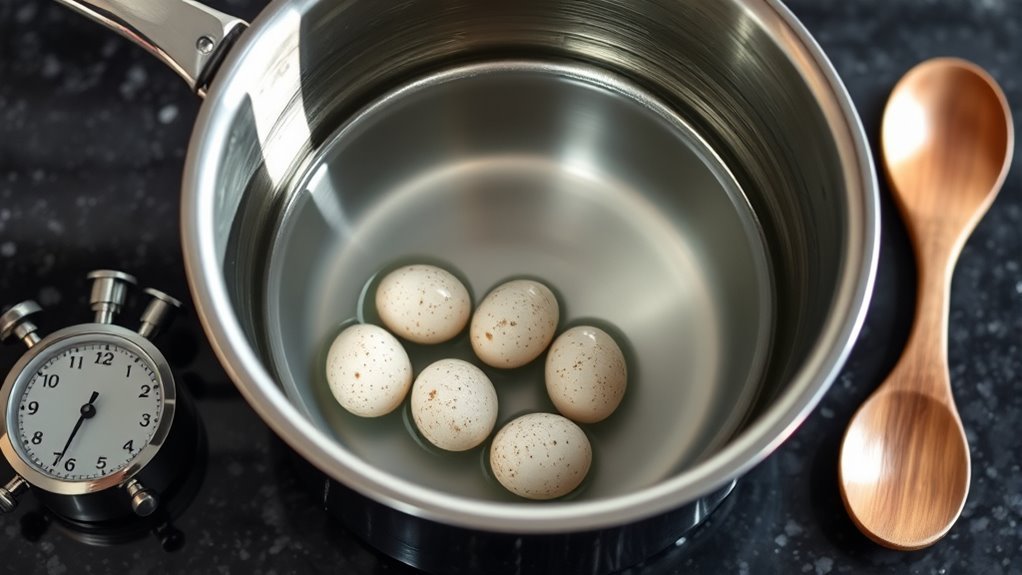 perfect quail egg boiling