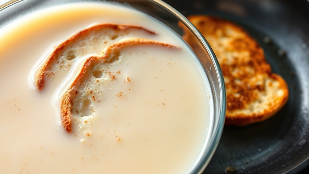 perfectly soaked crispy french toast