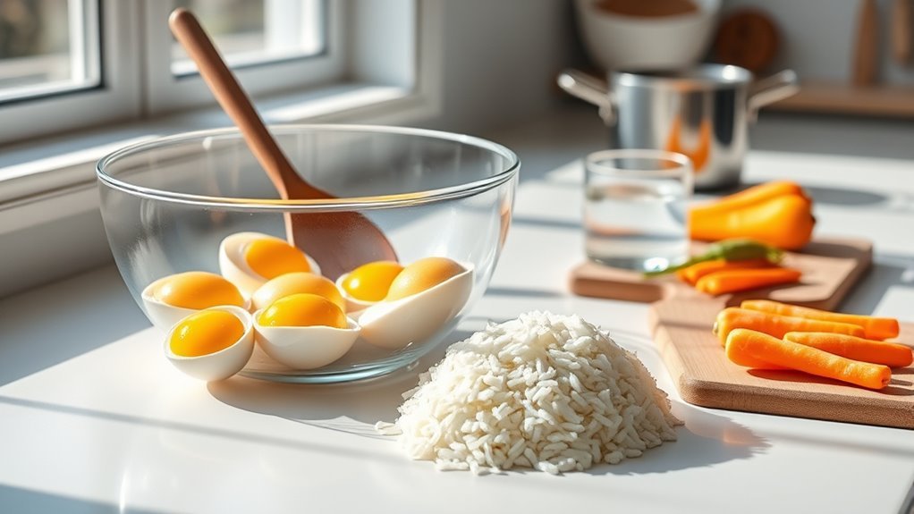 prepare cooking supplies efficiently