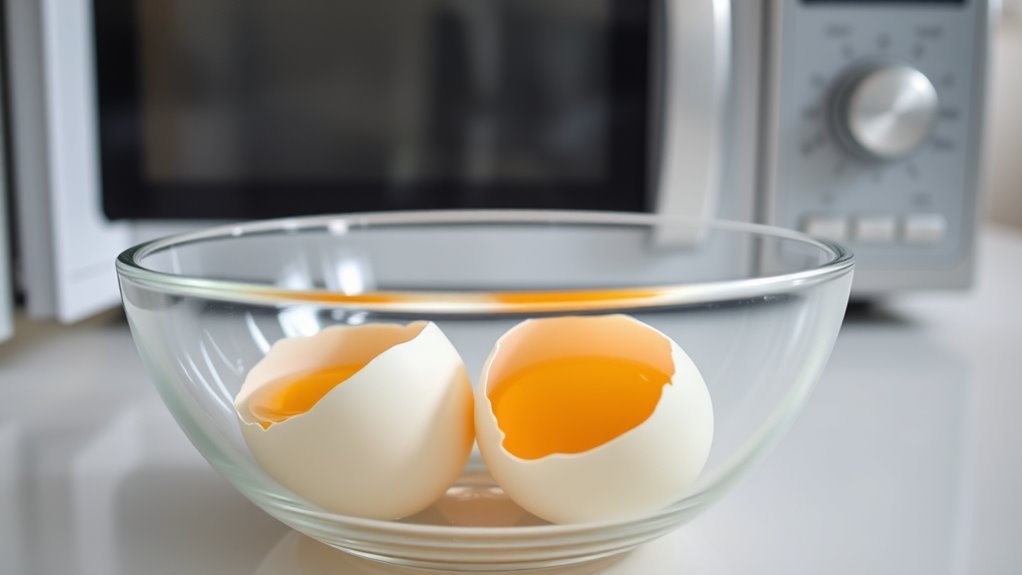 prepare eggs in water