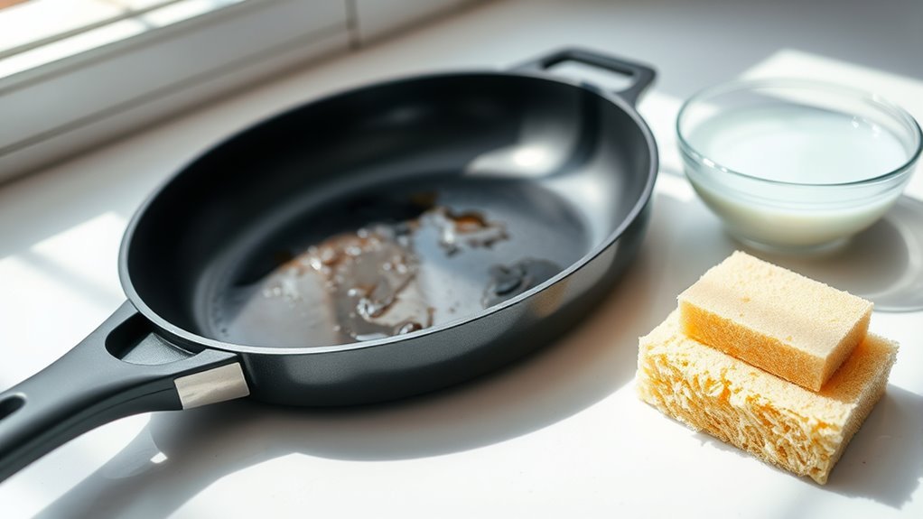 prepare soak scrape wipe