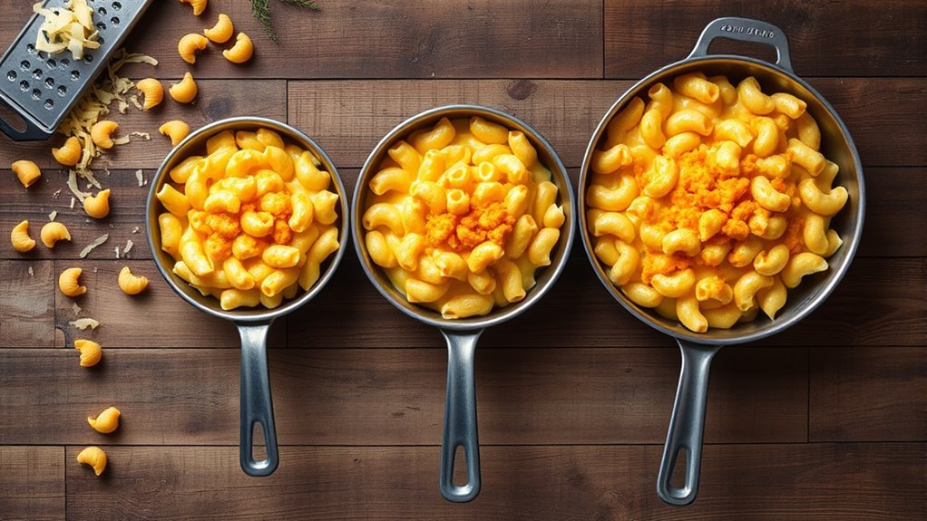 proper pan size ensures even cooking