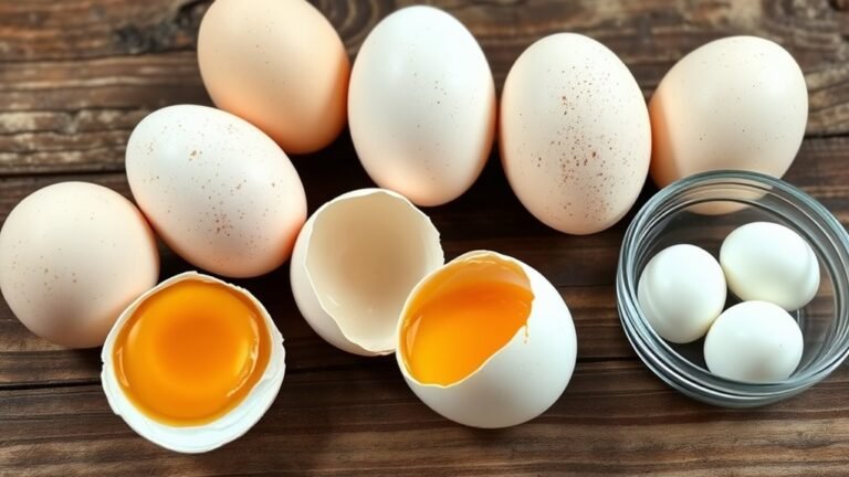 protein content in eggs