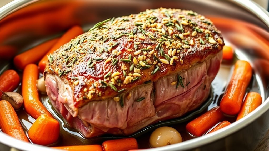quick tender herb infused steak