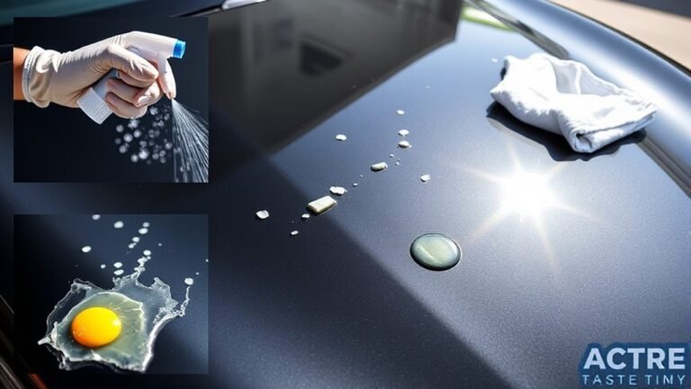 remove egg from car