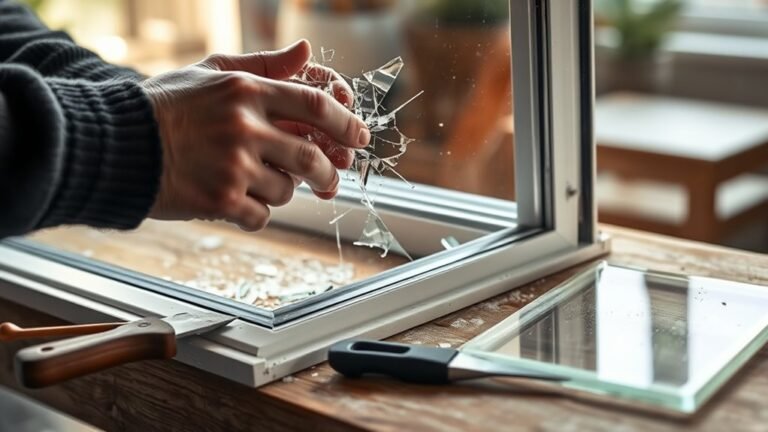 repairing double pane window