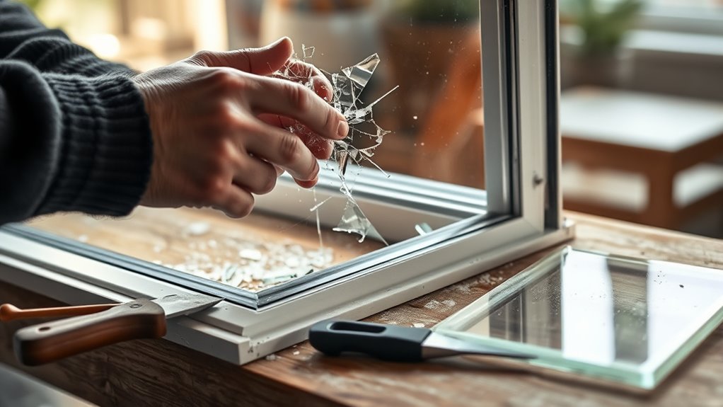repairing double pane window