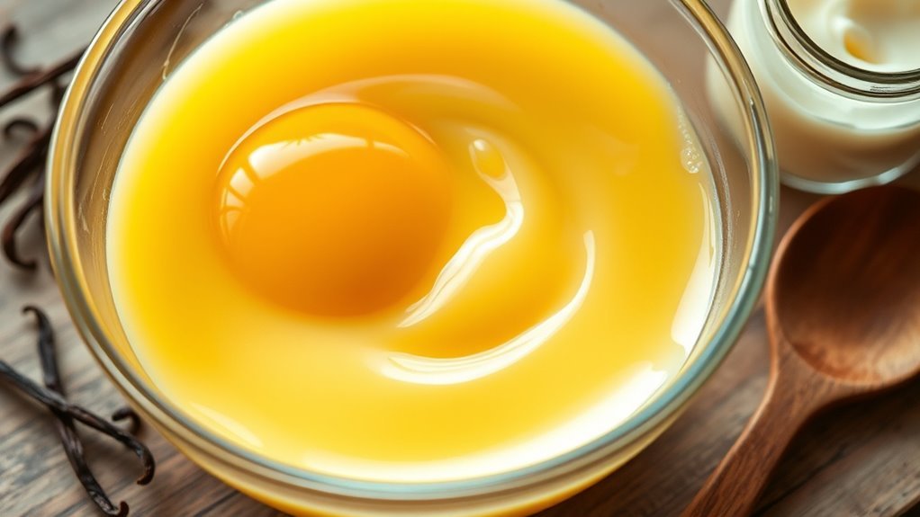 rich creamy smooth custards