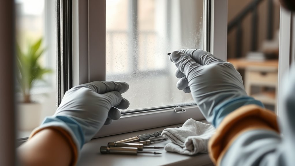safely remove mold sealed