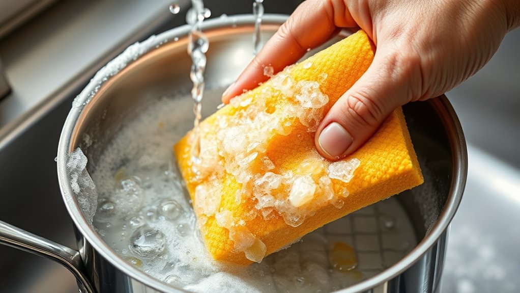 scrub rinse reapply dry