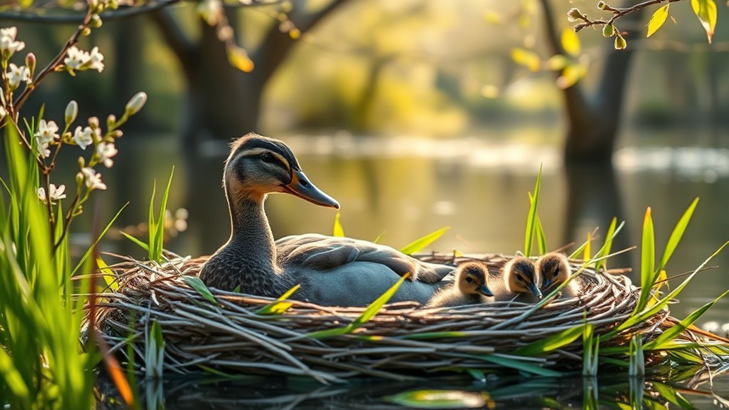 seasonal changes affect duck laying
