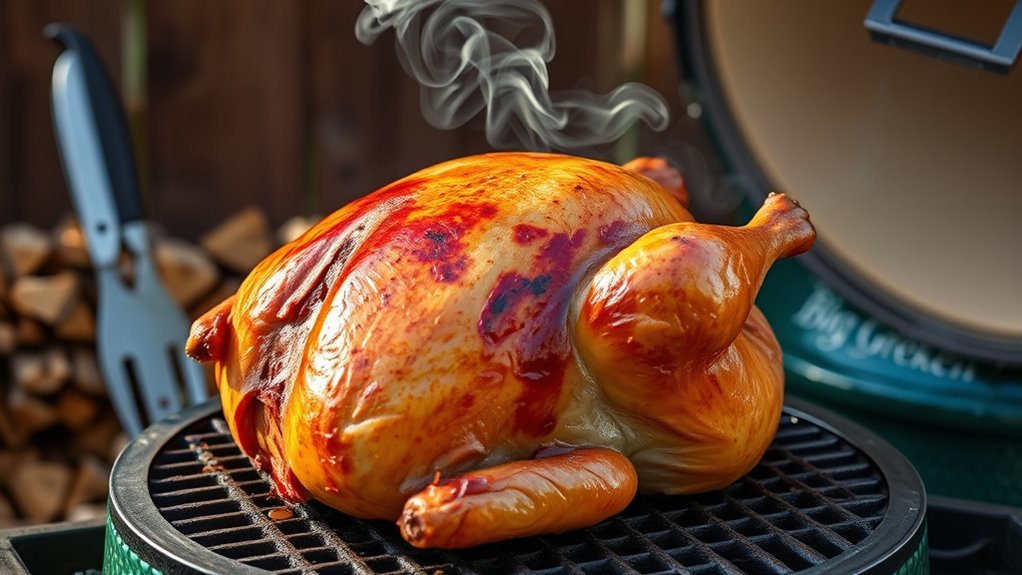 smoke turkey on egg